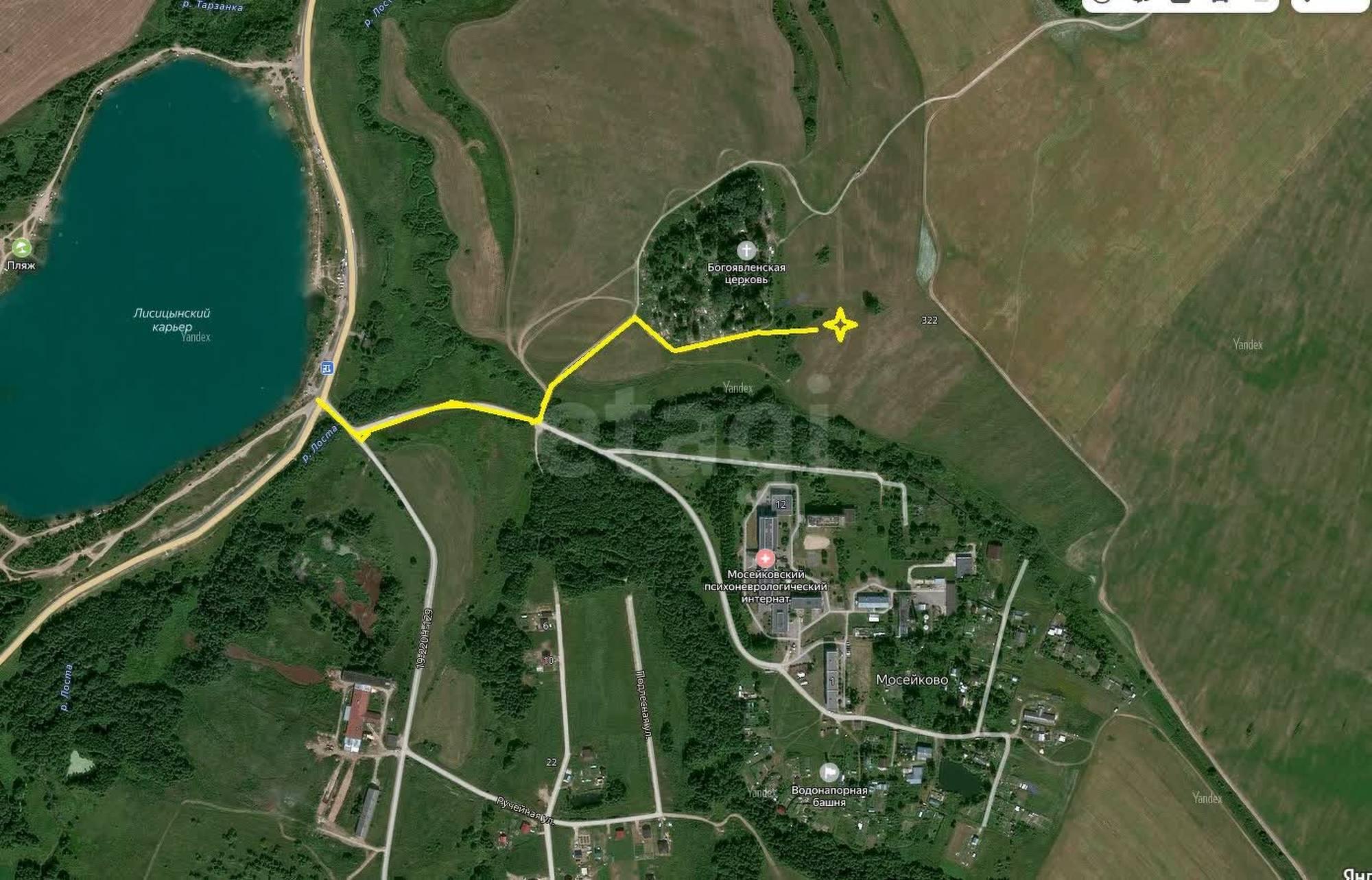 Купить землю, земельный участок за 250 000 рублей на село Мосейково, 15