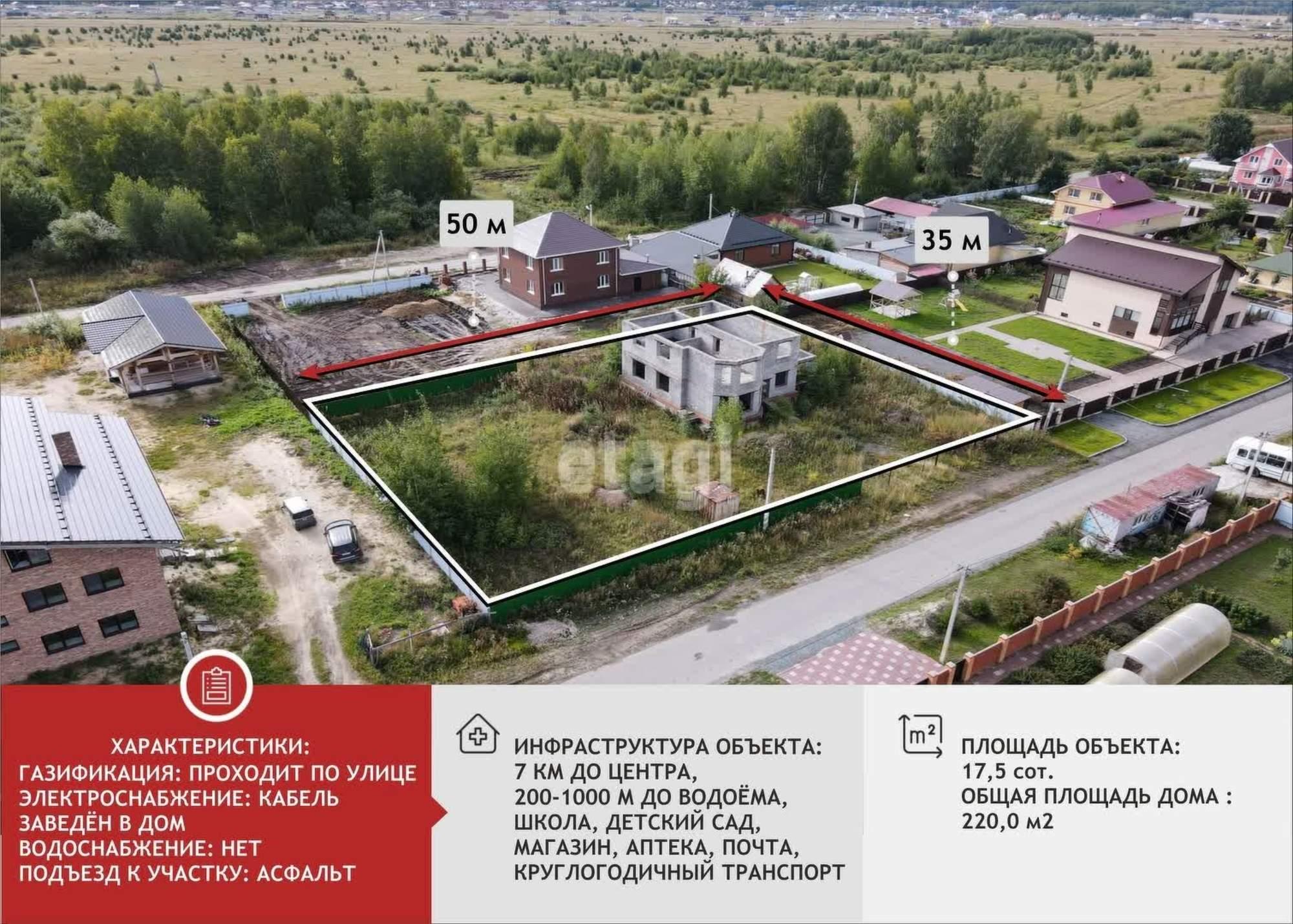 Купить дачу, дом, коттедж за 9 800 000 рублей на Березовая,