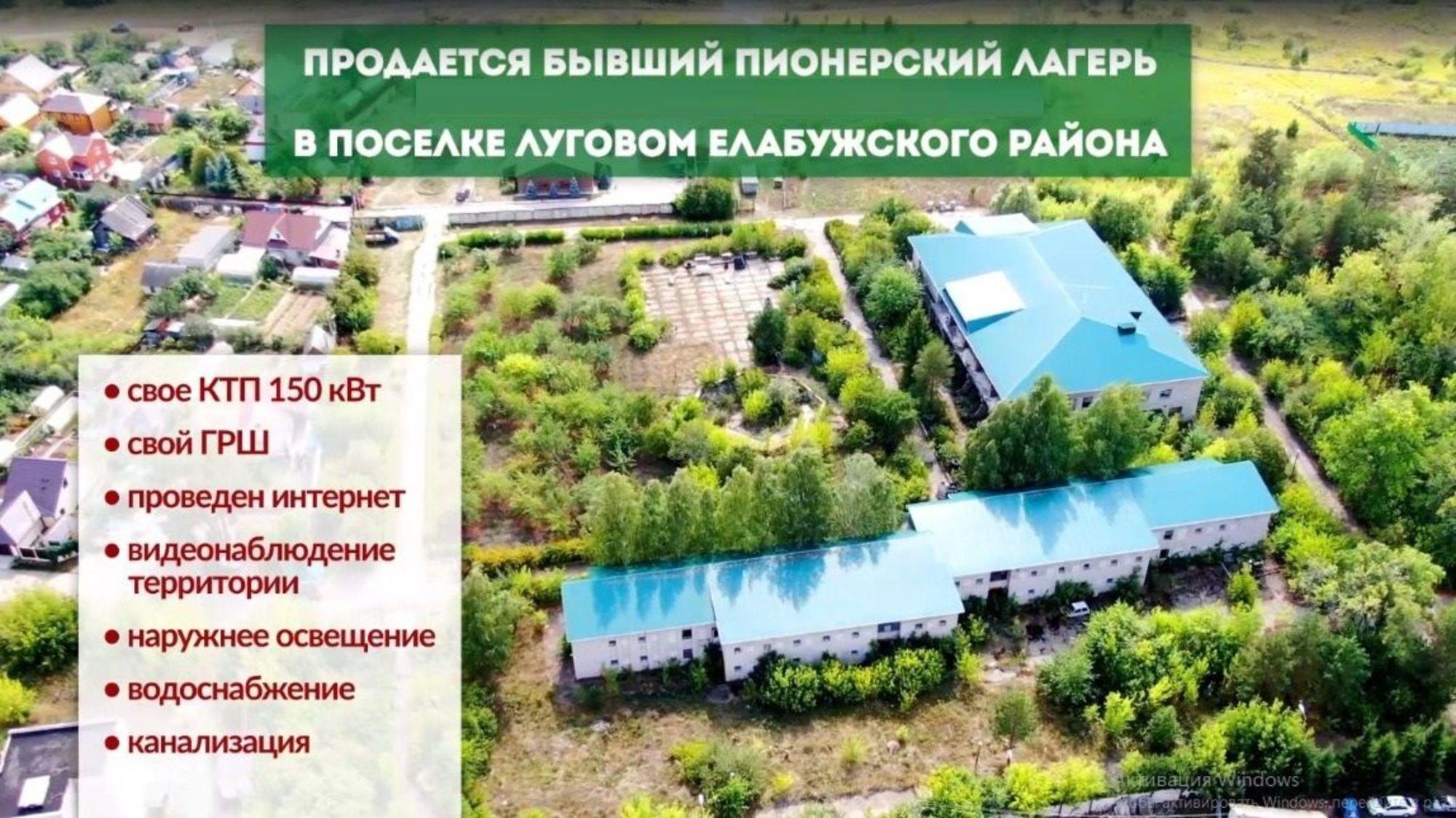 Купить помещение свободного назначения за 22 000 000 рублей на пос.Луговой,  Набережная, д. 7