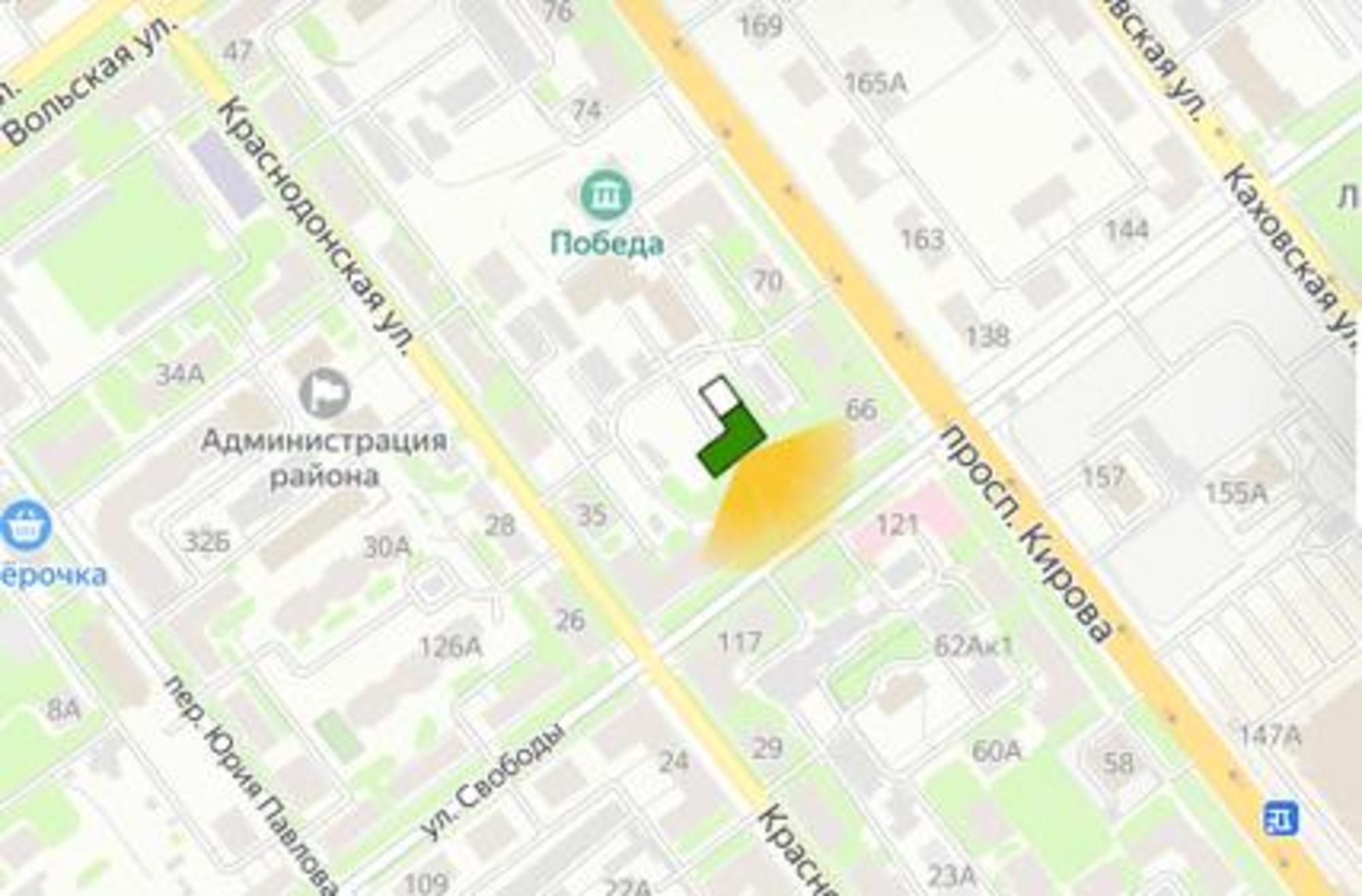 Купить квартиру за 5 720 000 рублей на Свободы улица, 134