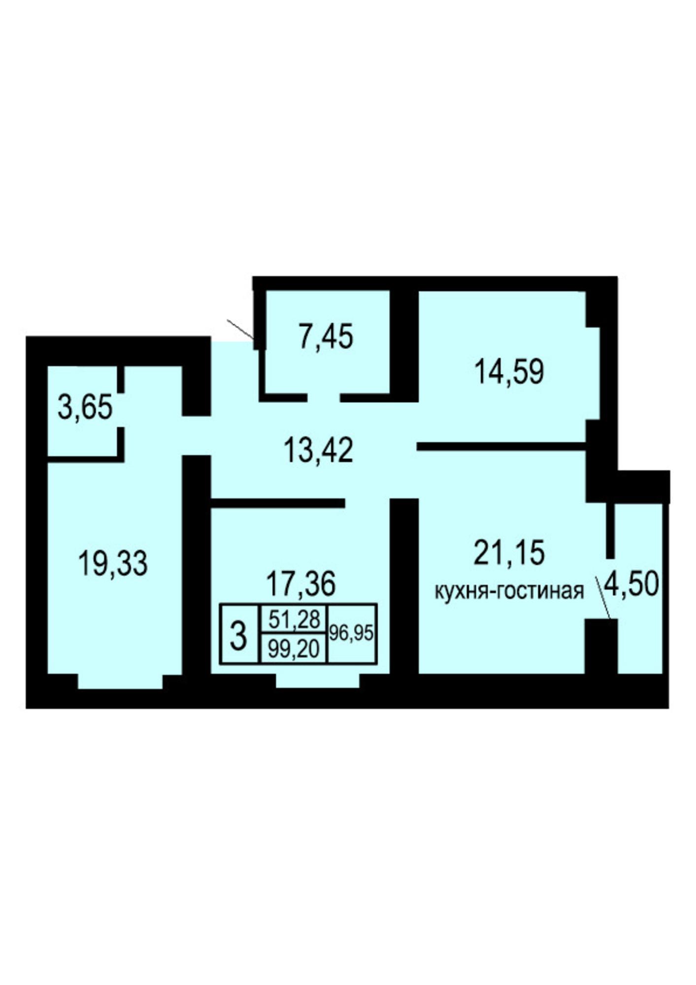 Купить квартиру за 6 755 000 рублей на улица Неплюева, 2