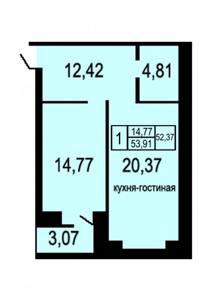 2-комн квартира улица Неплюева, 2