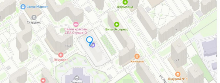 2-комн квартира в новом доме Поляничко, 4/1
