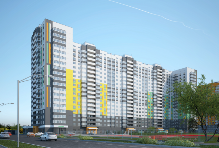 2-комн квартира в новом доме улица Братьев Хусаиновых, 8