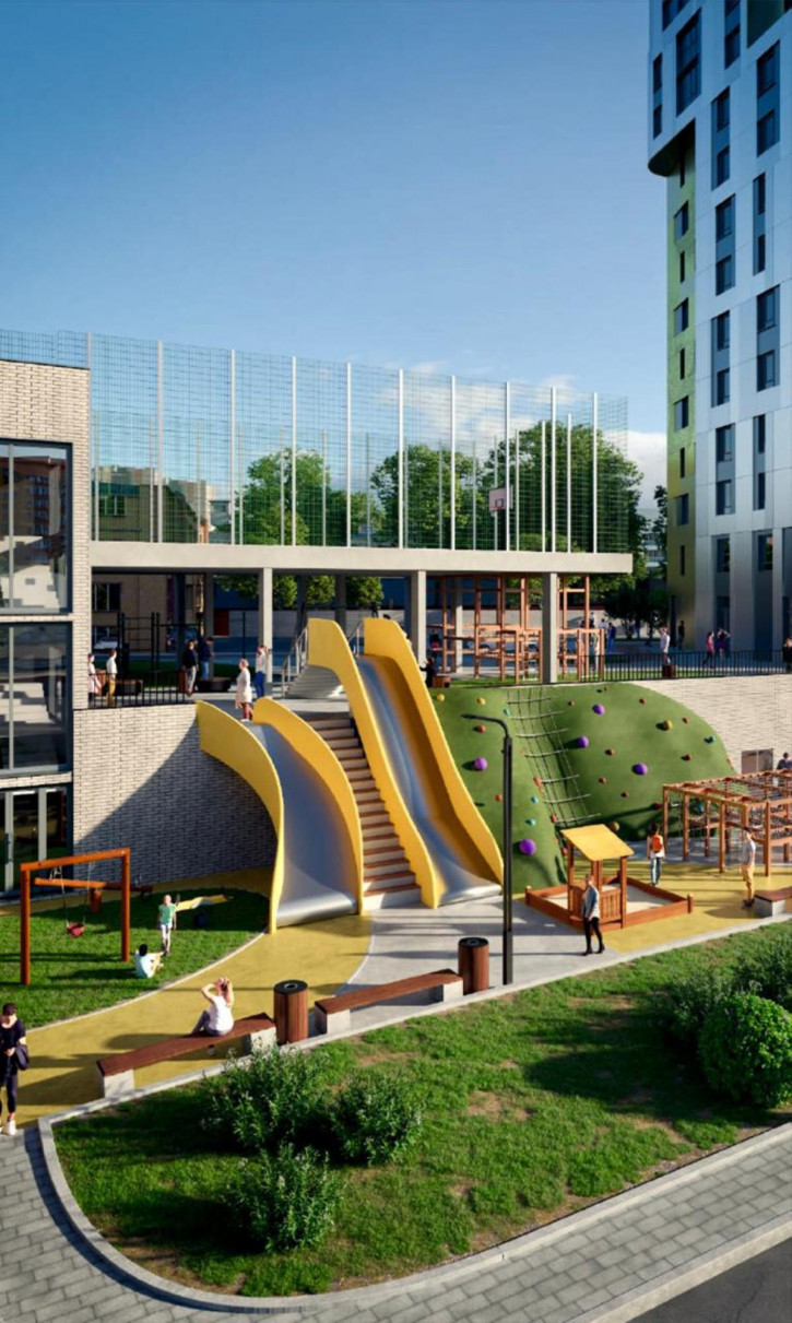 2-комн квартира в новом доме Бакалинская улица, 9