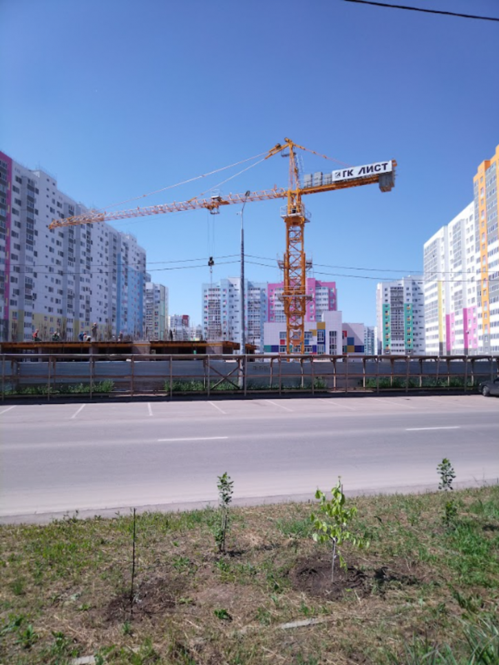 1-комн квартира в новом доме улица Братьев Хусаиновых, 8