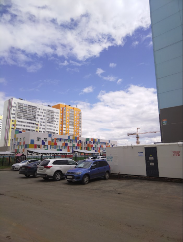 1-комн квартира в новом доме улица Братьев Хусаиновых, 8