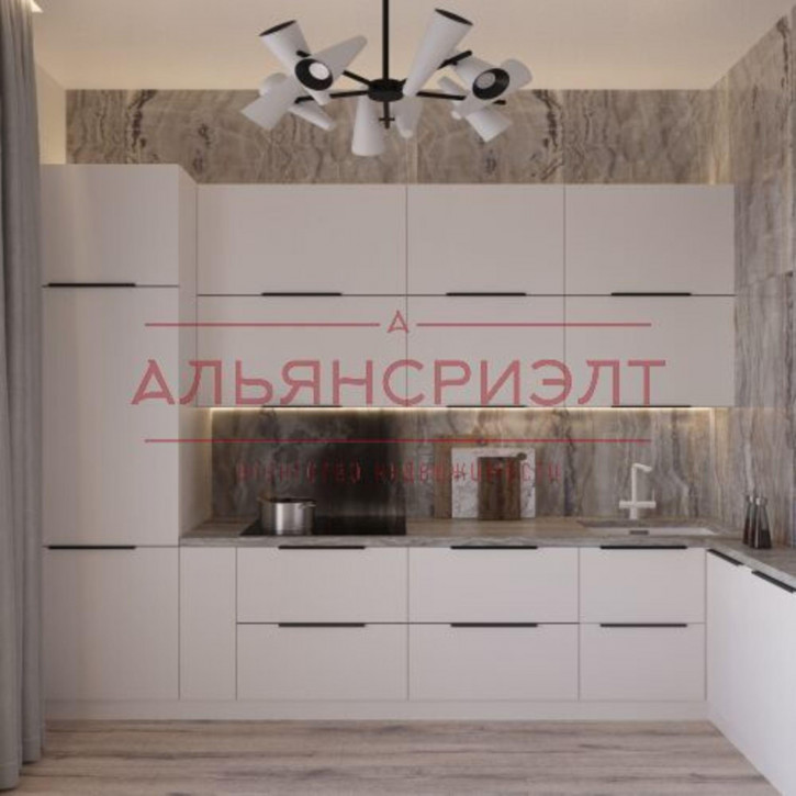 3-комн квартира в новом доме мкр. Закаменский,21стр