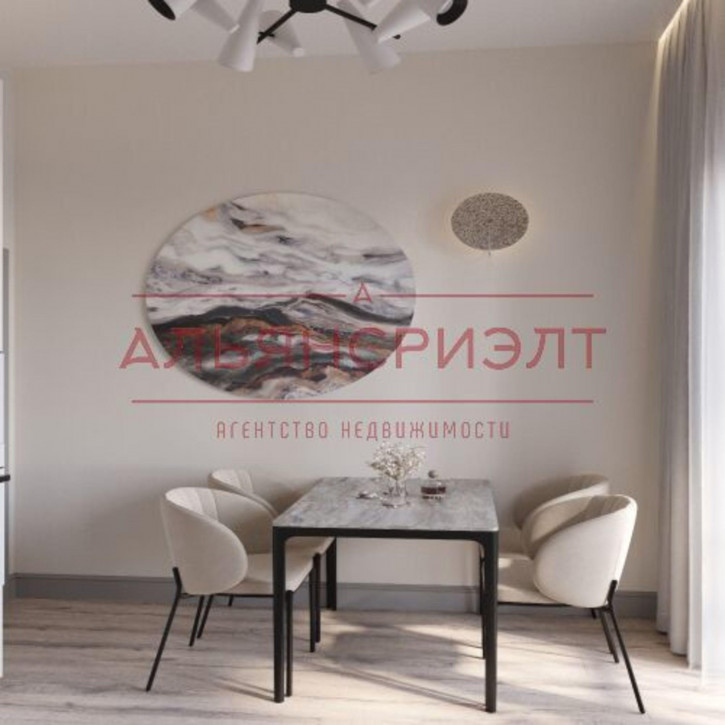 3-комн квартира в новом доме мкр. Закаменский,21стр