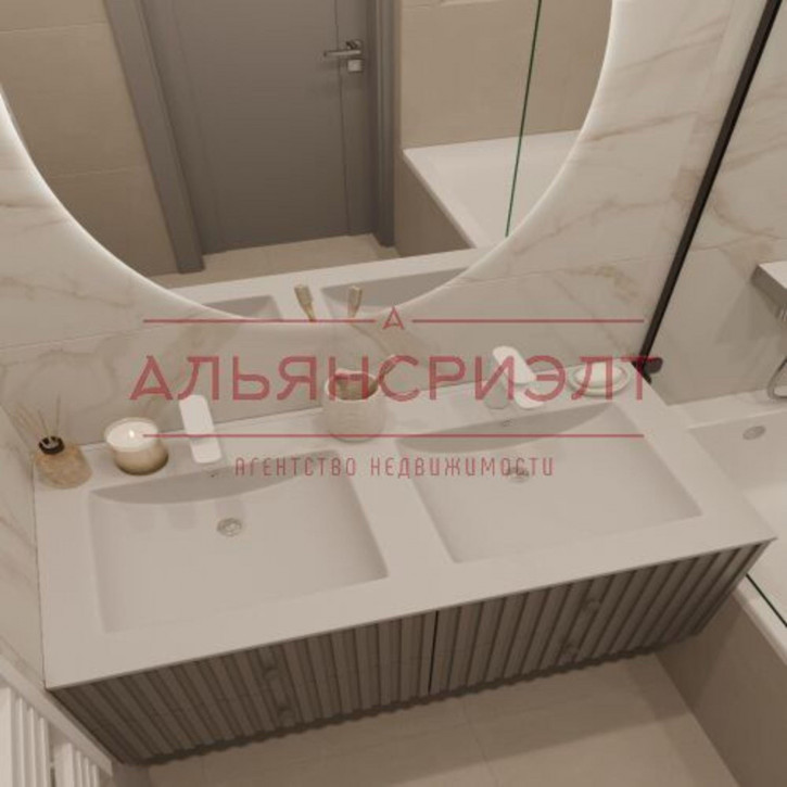 3-комн квартира в новом доме мкр. Закаменский,21стр