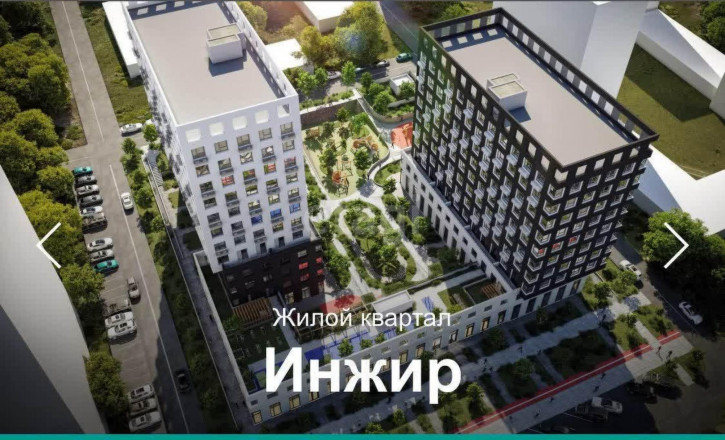 1-комн квартира в новом доме Александра Суворова пр-т