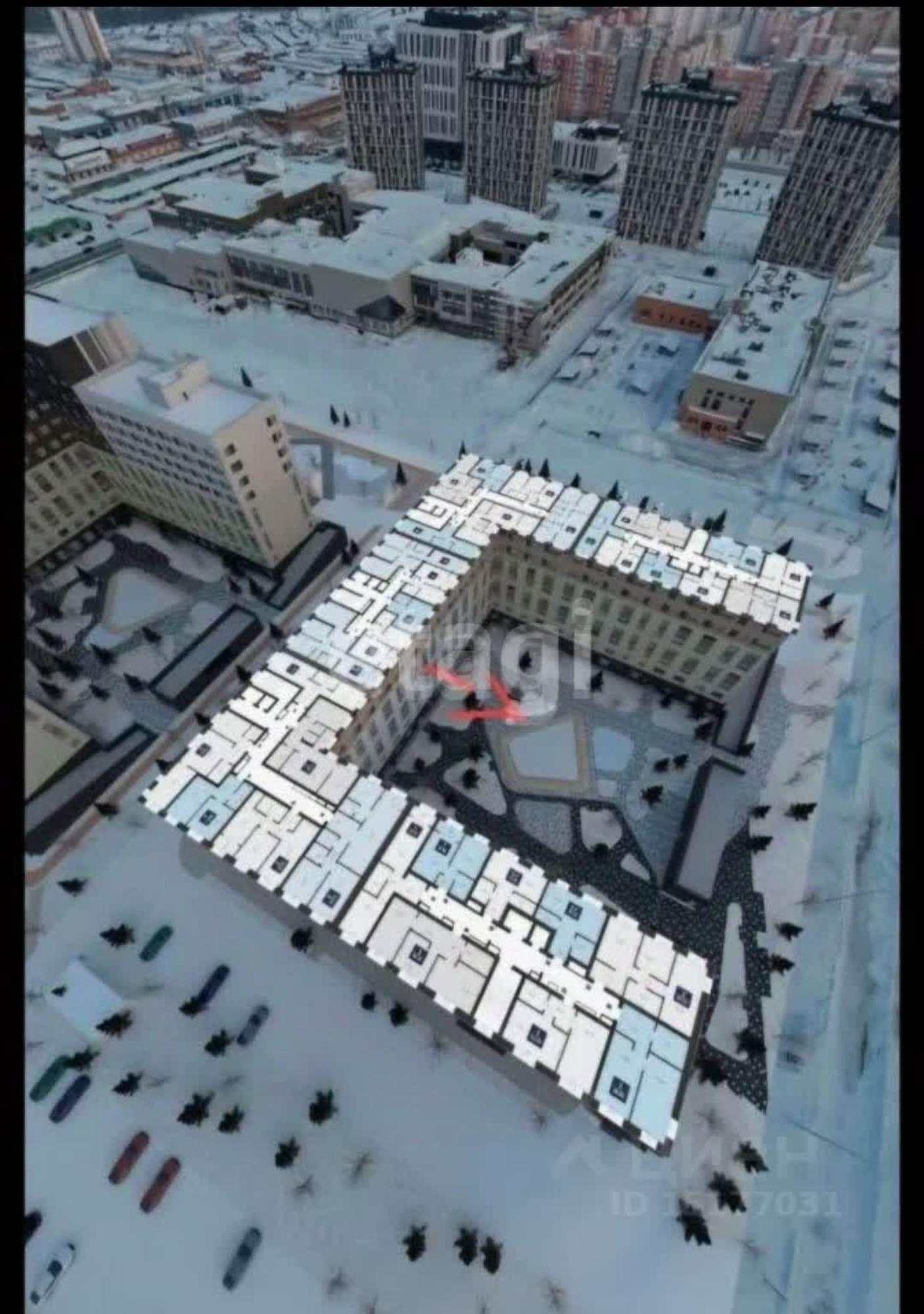 Купить квартиру за 17 700 000 рублей на Славянский мкр, 2
