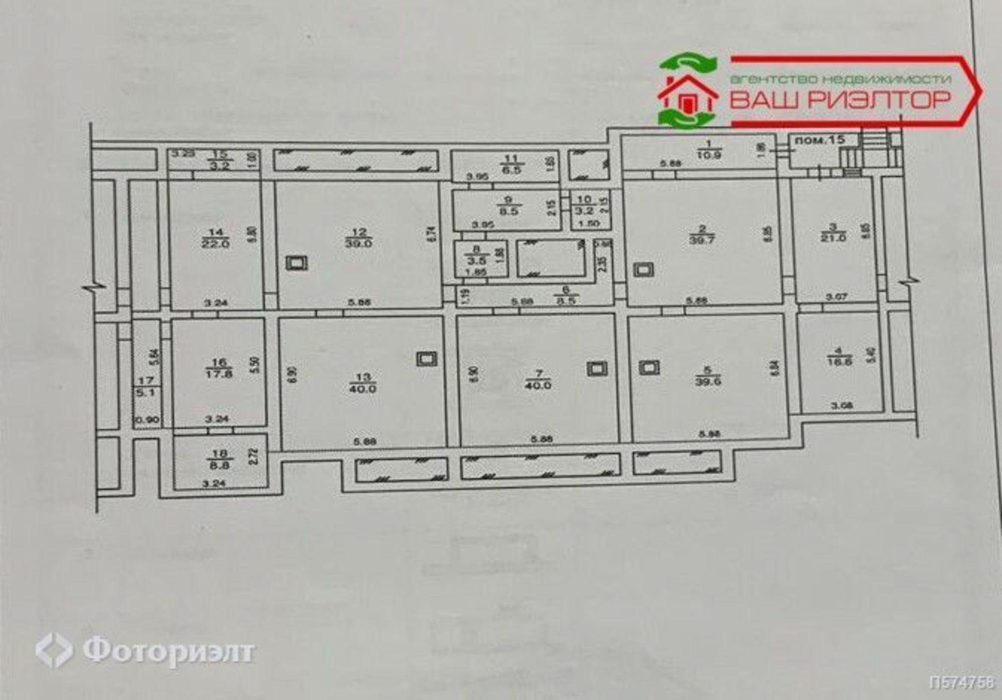 Купить помещение свободного назначения за 5 440 000 рублей на Тулайкова Н.М. ул, 1/3