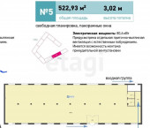 торговое помещение 522.93 кв м Александра Федоровича 8