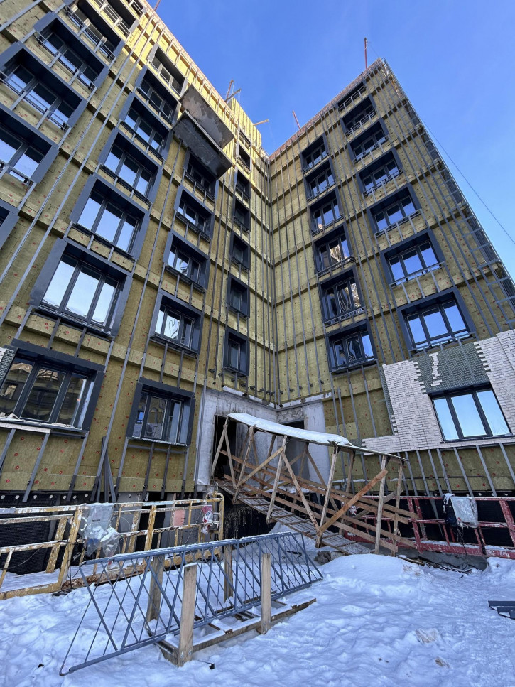 1-комн квартира в новом доме Яицкая улица, 2
