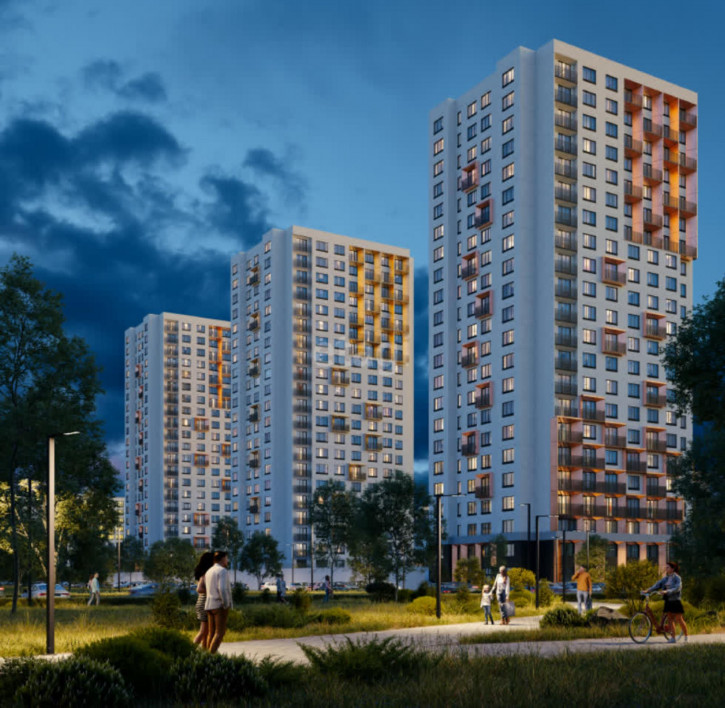 1-комн квартира в новом доме Бориса Прудаева, 7