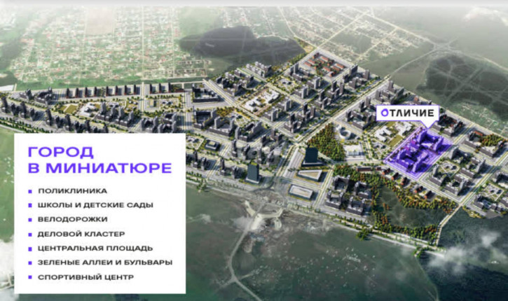 2-комн квартира в новом доме Бориса Прудаева, 7