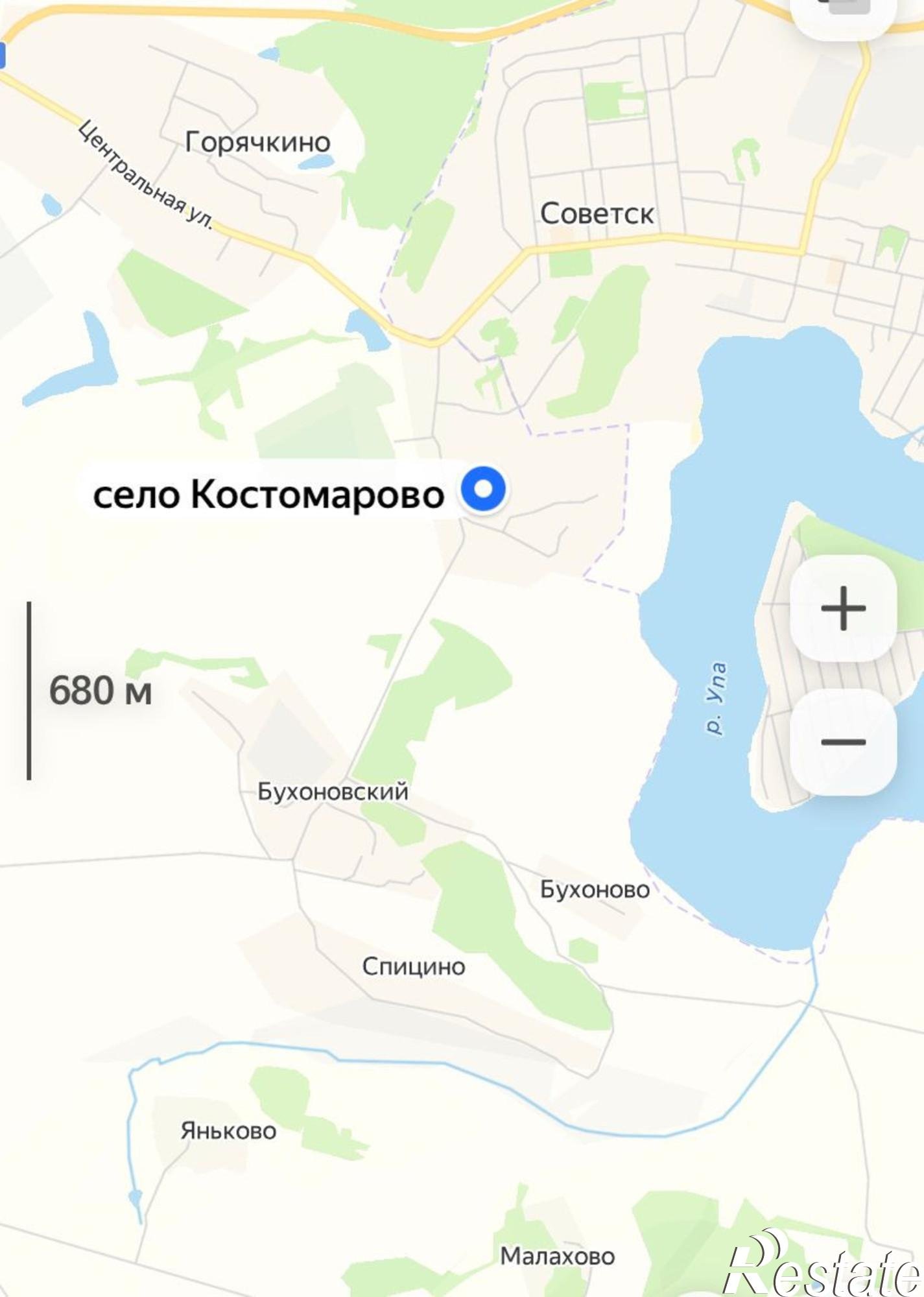 Купить землю, земельный участок за 1 100 000 рублей на Костомарово с.