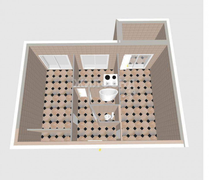 2-комн квартира Горького улица, д.18