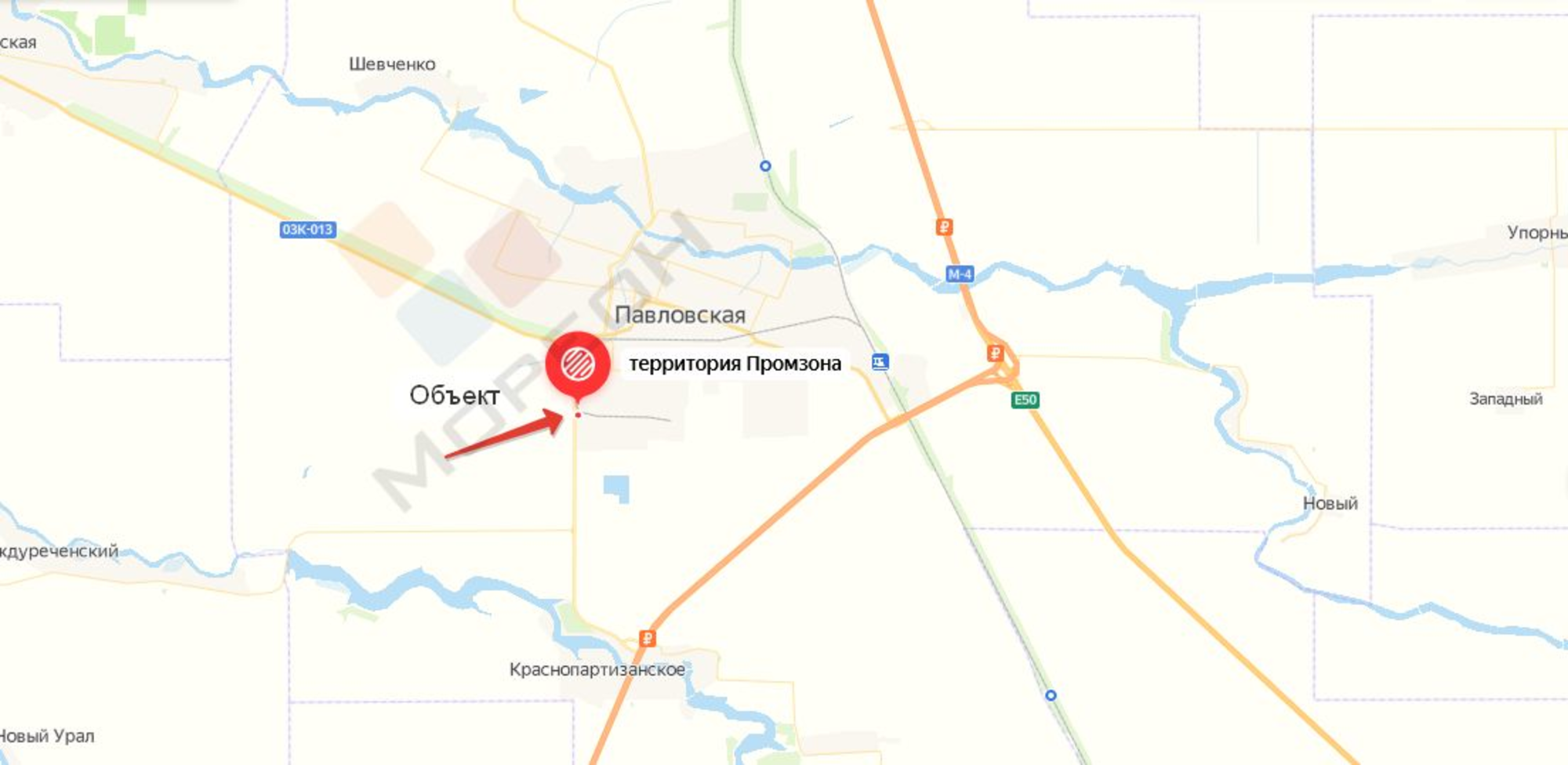 Купить производственную площадь за 65 000 000 рублей на Промзона тер