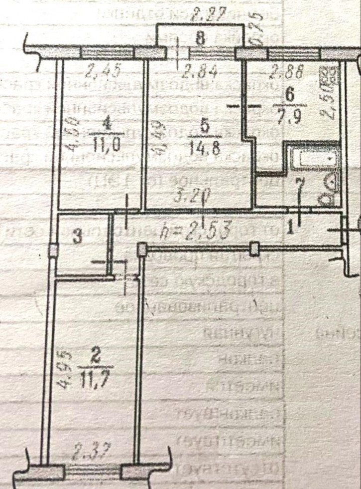 3-комн квартира ул Энтузиастов, 15