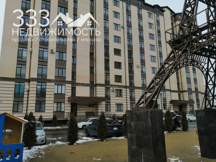 1-комн квартира в новом доме Астана Кесаева ул, 14
