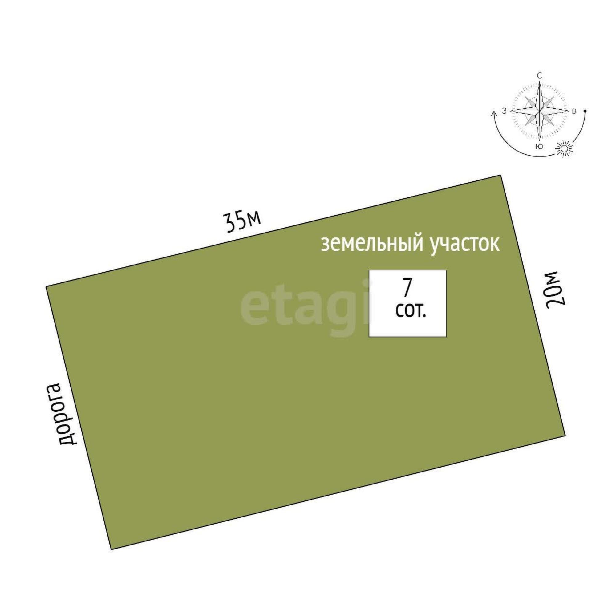 Купить землю, земельный участок за 3 300 000 рублей на Якуши-3