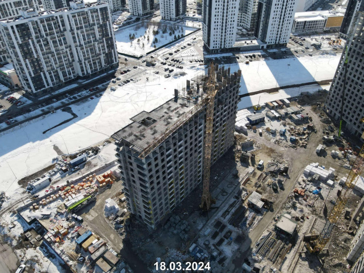 2-комн квартира в новом доме Фармана Салманова, 23