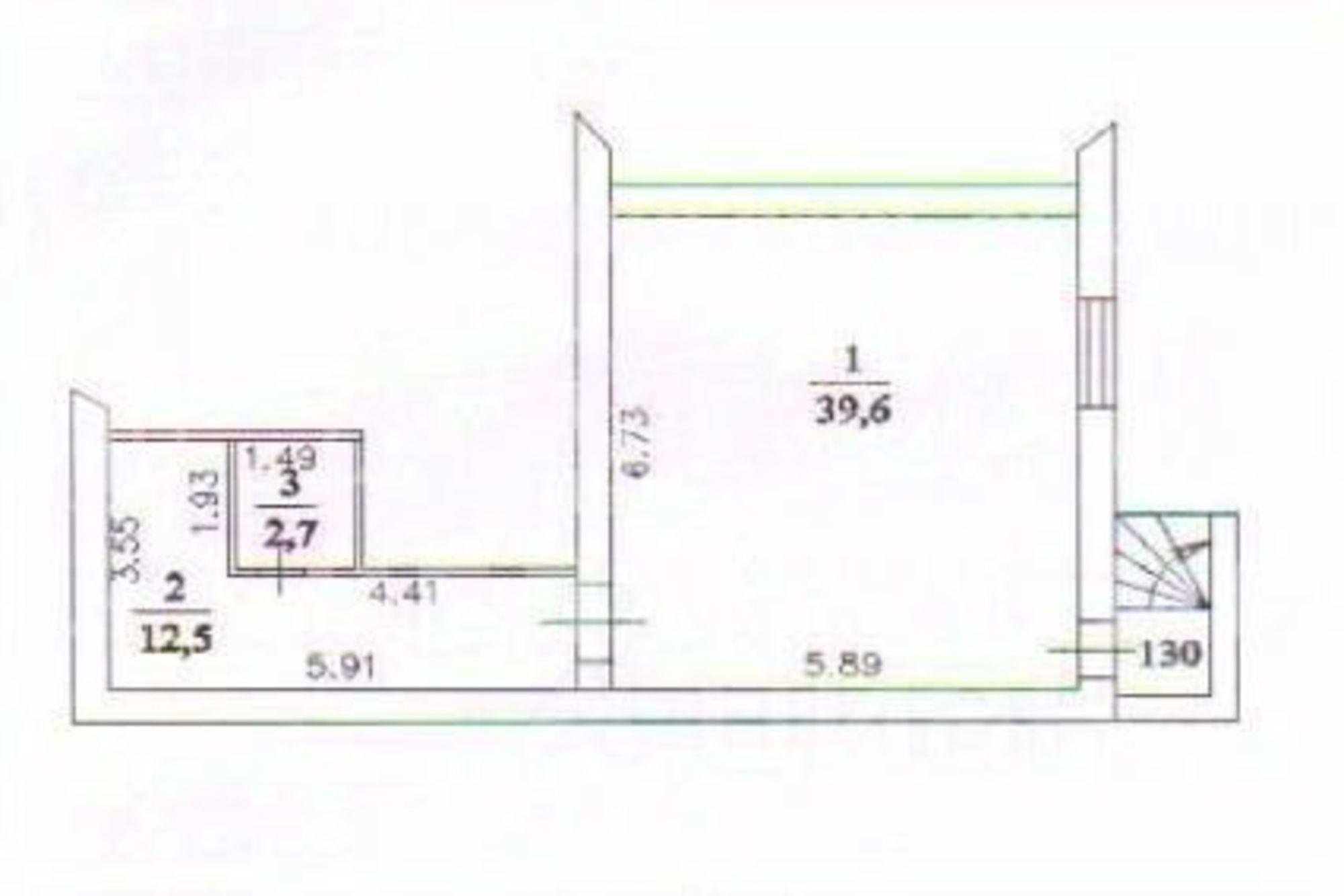 Купить торговое помещение за 2 857 680 рублей на улица Александрова, 2
