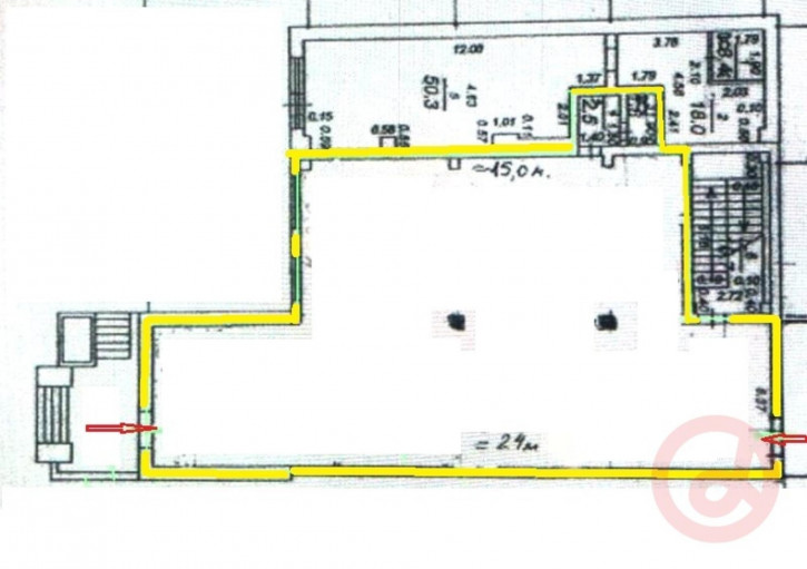 Торговое помещение Авроры улица, 110к1