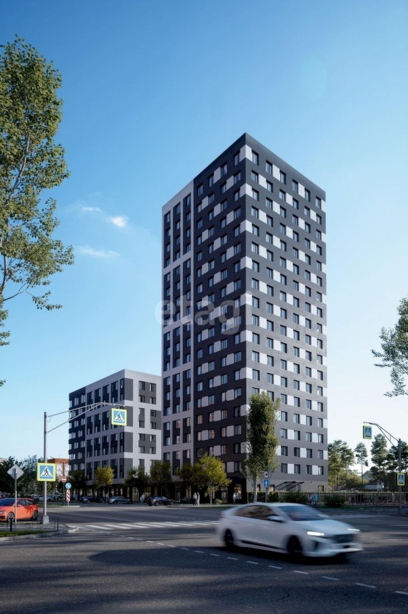 Купить студию за 3 660 000 рублей на Мелиораторов, 6а