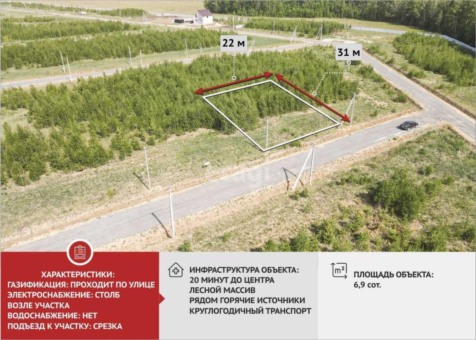 Купить землю, земельный участок за 4 100 000 рублей на Заповедный КП