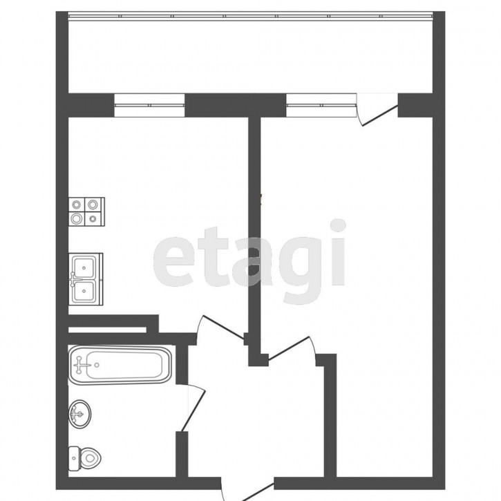1-комн квартира Домостроителей, 16а