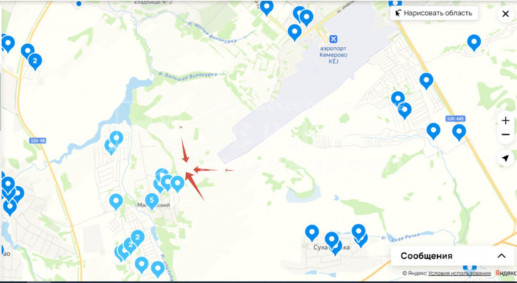 Земельный участок Ягуновское территориальное управление