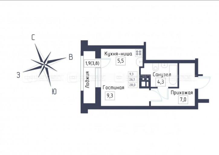 Студия ш. Горьковское, дом 2а