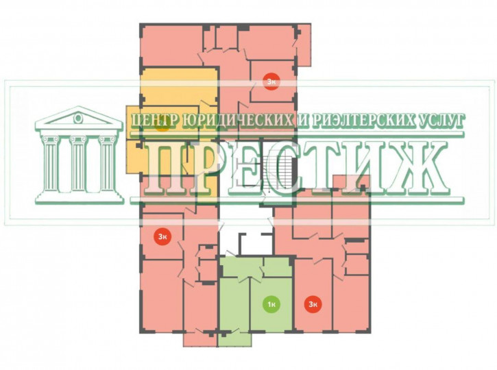 1-комн квартира в новом доме Шубиных ул, 13 а