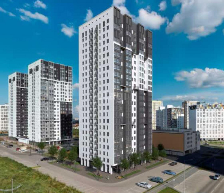 2-комн квартира в новом доме Фармана Салманова, 23
