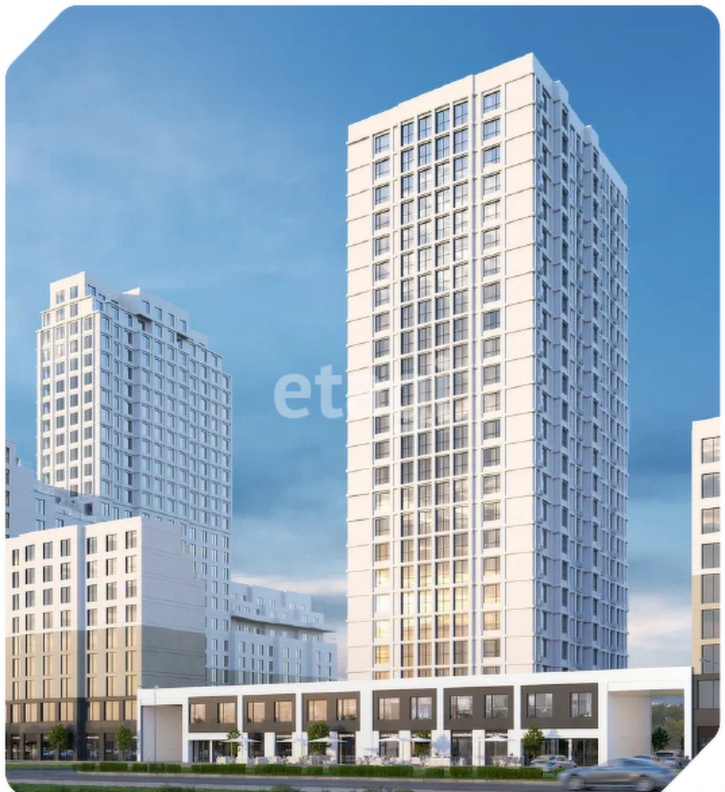 2-комн квартира в новом доме Евгения Войнова, 3