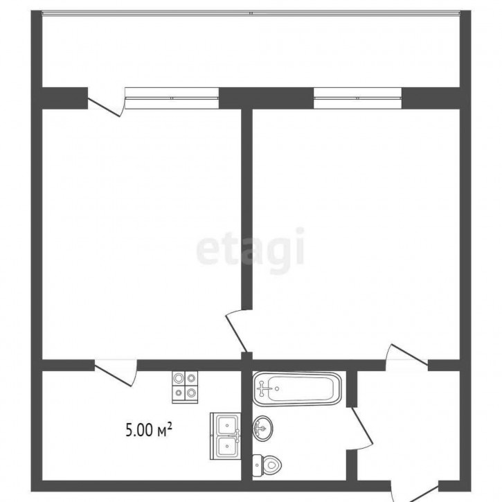 1-комн квартира Шаимский пр., 9