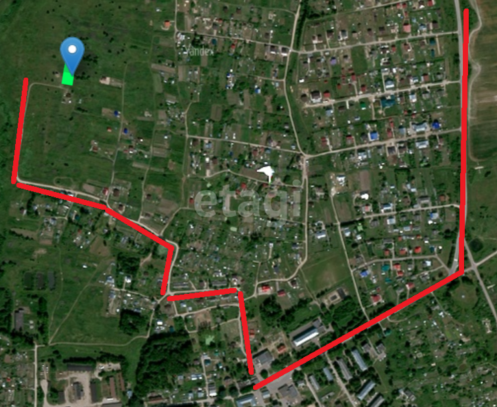 Земельный участок посёлок Ермаково, 2330