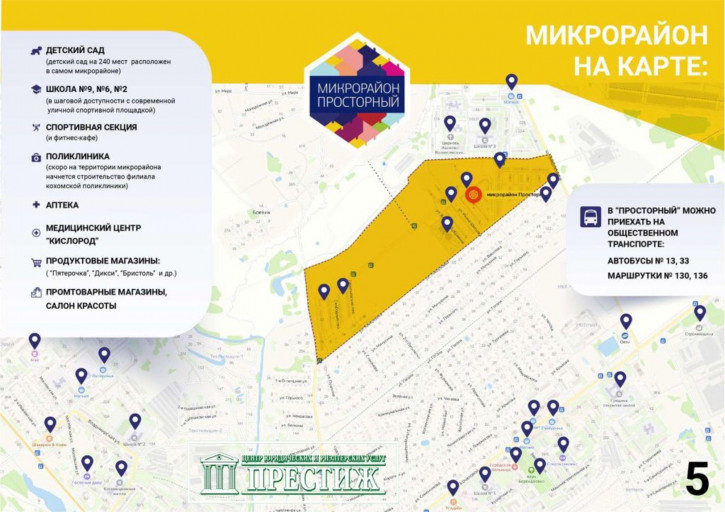 1-комн квартира в новом доме Просторный мкр, 32