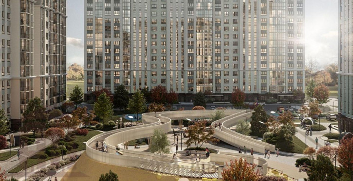 1-комн квартира в новом доме Левитана ул, 74