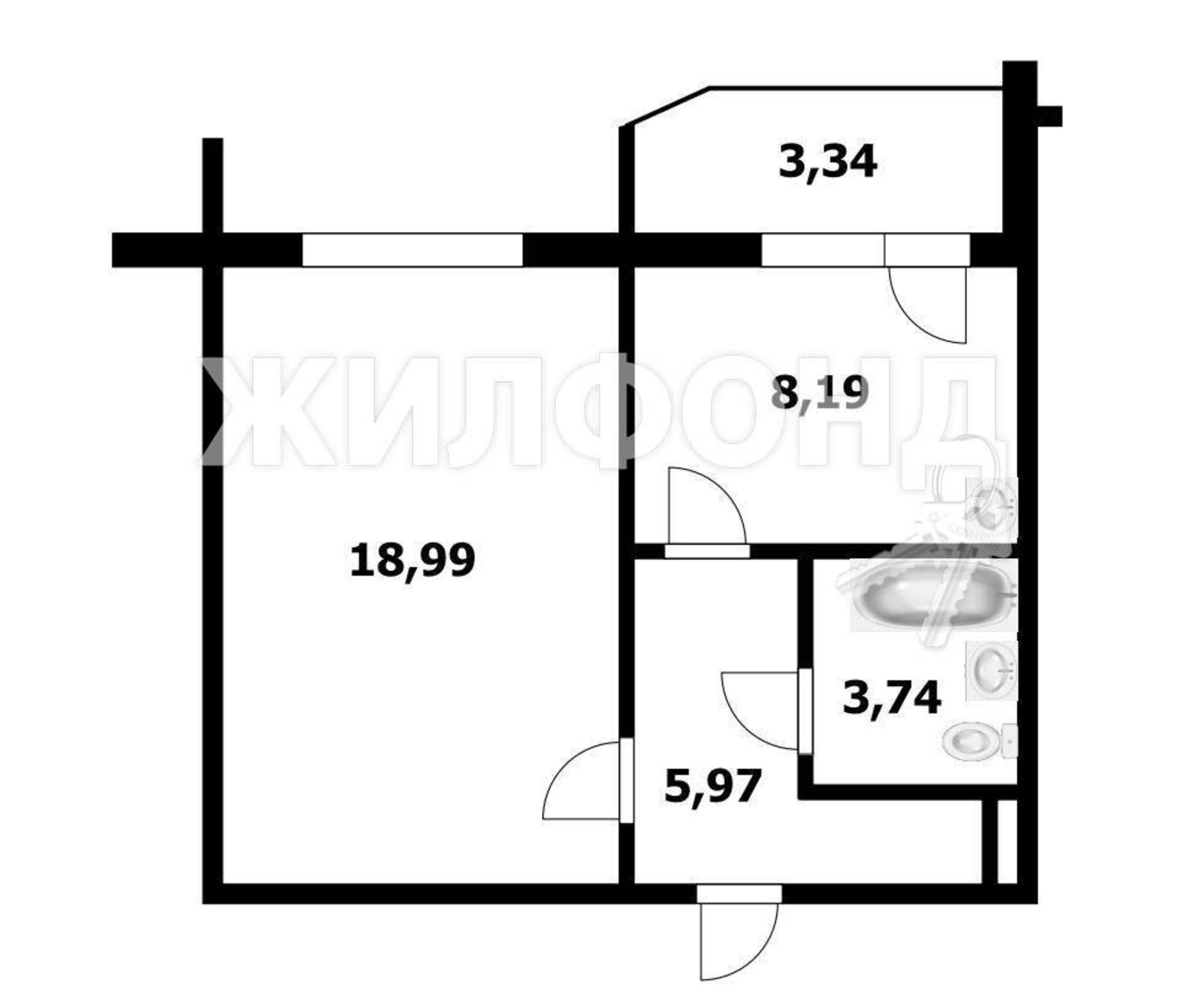 Купить квартиру за 5 480 000 рублей на Рябиновая, 10