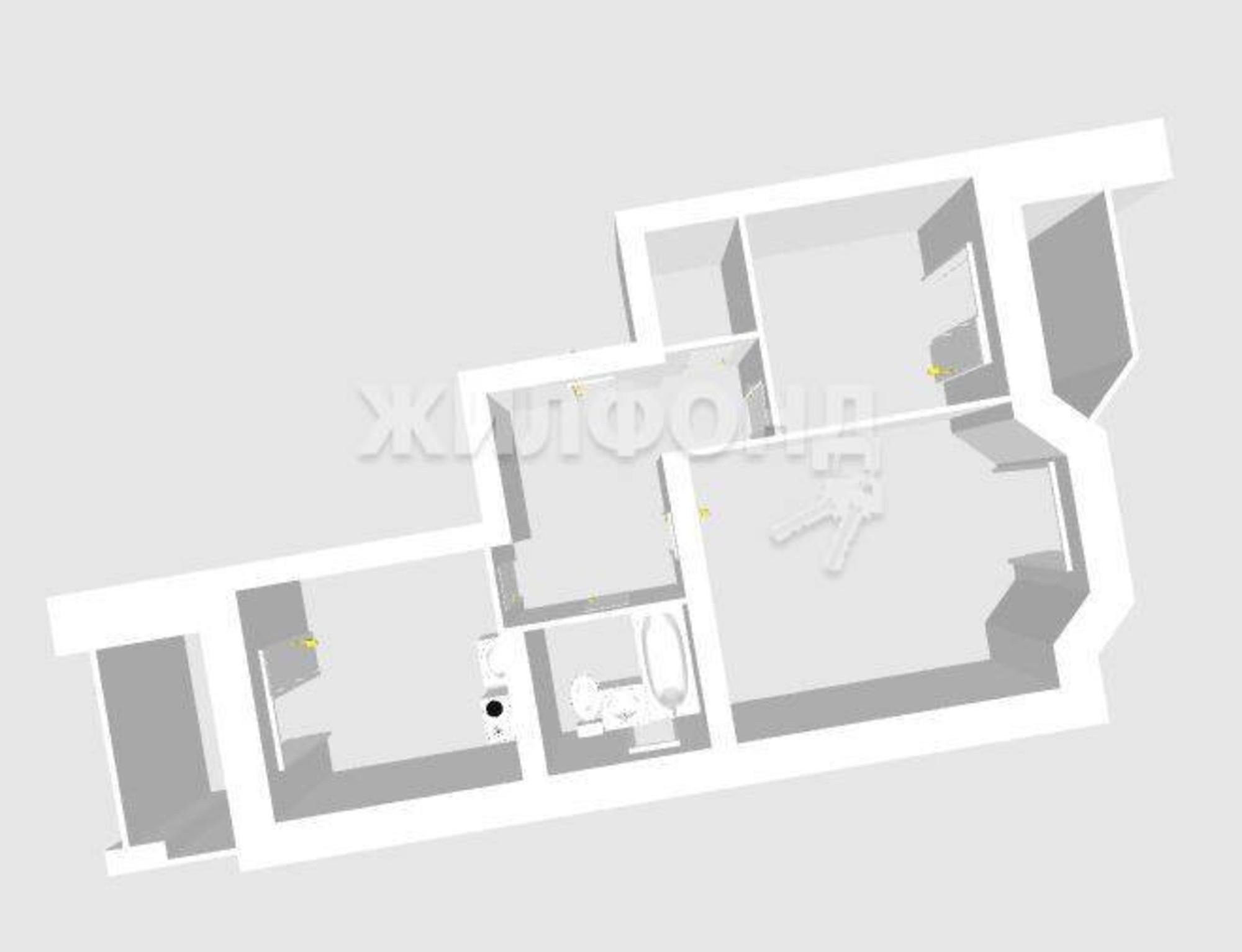 Купить квартиру за 13 685 000 рублей на бульвар Молодёжи, 38