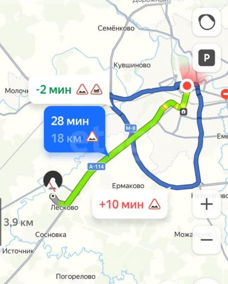 Земельный участок посёлок Лесково, 283