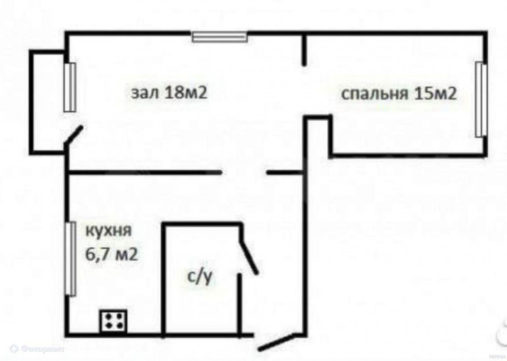 2-комн квартира Чернышевского Н.Г. ул, 53