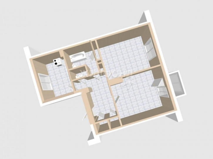 2-комн квартира Пархоменко, 8