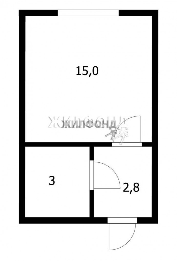 1-комн квартира Тюленина, 21