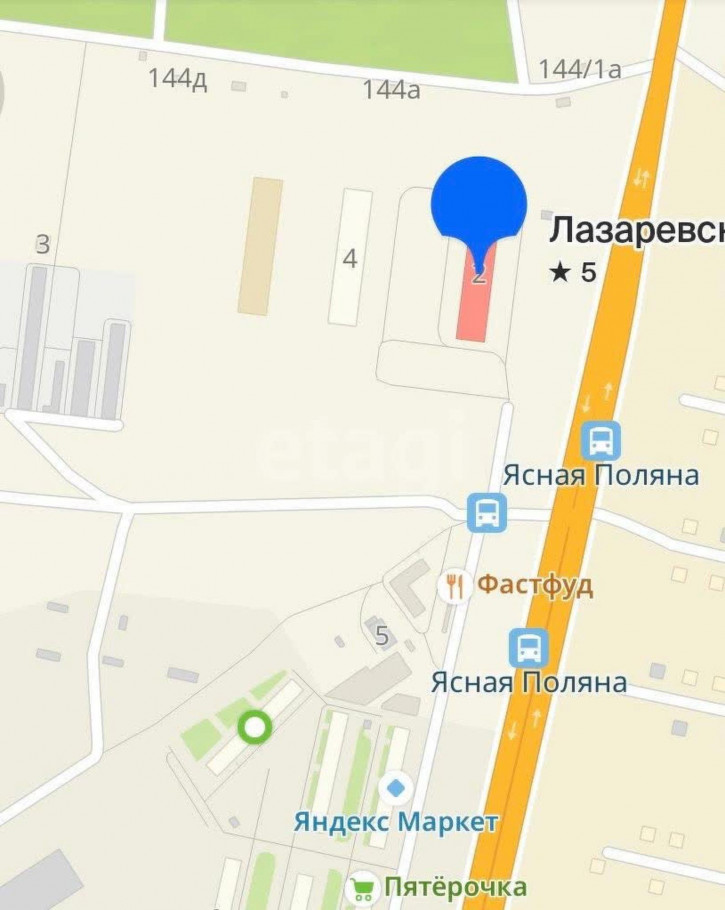 2-комн квартира Лазаревская, 2