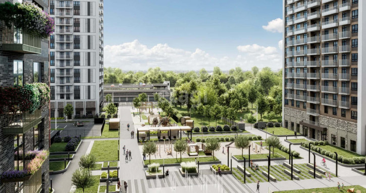 1-комн квартира в новом доме Ильи Кургузова, 1